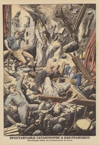 Das Erdbeben von San Francisco 1906 von French School