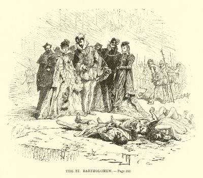 Die Bartholomäusnacht von French School