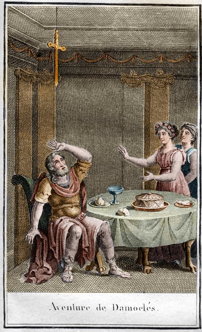 Das Schwert des Damokles. In „Beautes de l