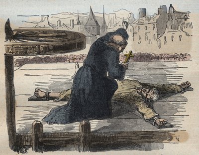 Die Folter von Jean Calas, Illustration aus Causes célèbres de tous les peuples... von French School