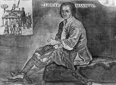 Die Folter auf dem Rad und Hinrichtung von Louis Mandrin (1724-55) von French School