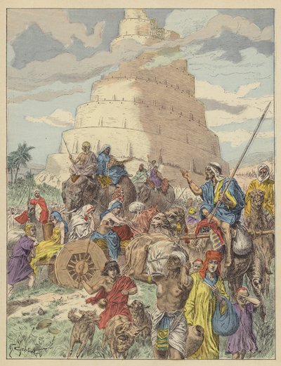 Der Turm von Babel von French School