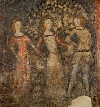 Der Tanz, höfische Szene von French School