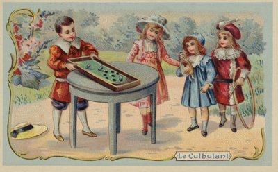 Das Spiel Culbuto von French School