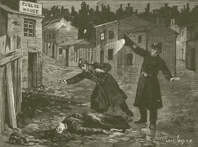 Das letzte Verbrechen von Jack The Ripper von French School