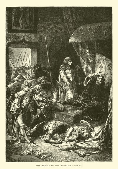 Der Mord an den Marschällen von French School