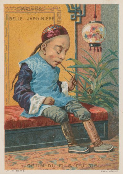 Das Opium des Himmelssohns von French School