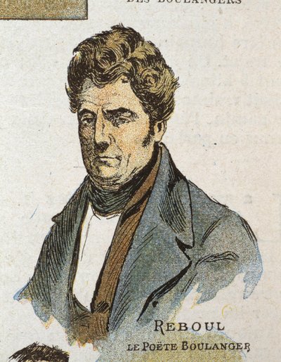 Der Dichter Reboul, genannt „Der Bäcker von Nîmes“ (1796 - 1864) von French School
