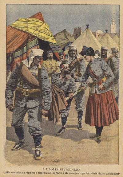 Die hübsche Marketenderin von French School
