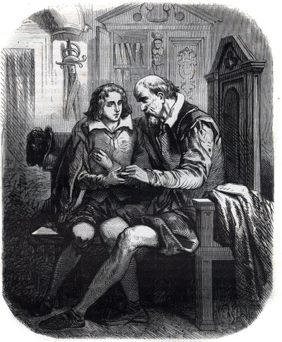 Die Sünden von Papst Pius II (Enea Silvio Piccolomini, Aeneas Sylvius) von French School