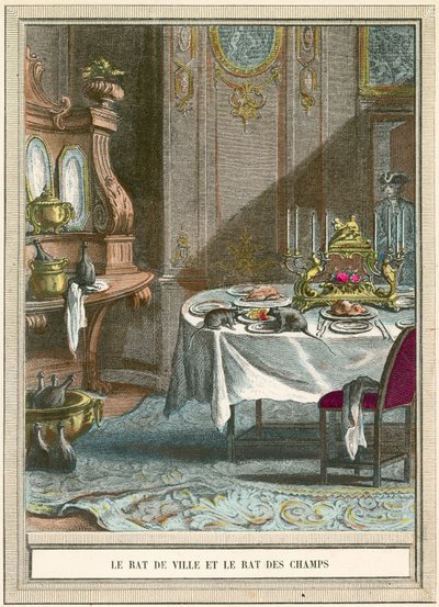 Die Stadtmaus und die Landmaus von French School