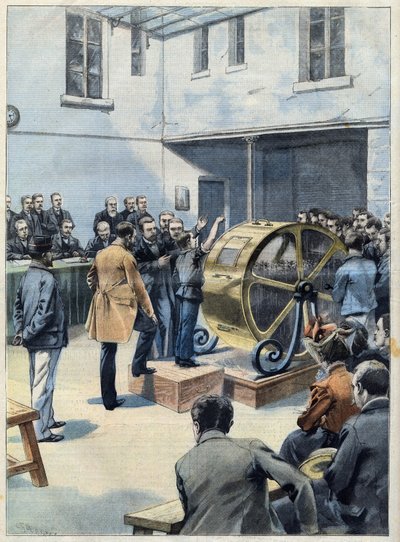 Das Rad des Glücks. Anleiheziehung bei Crédit Foncier de France, in „Le Petit Parisien“. von French School