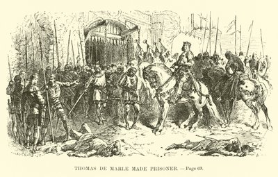 Thomas de Marle gefangen genommen von French School