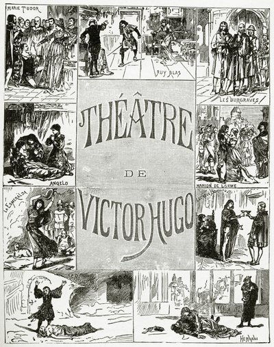 Theater von Victor Hugo von French School