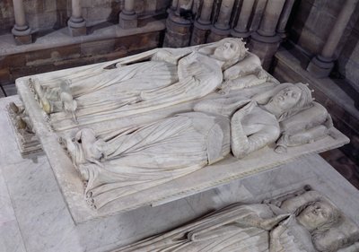 Grab von Louis de France (gest. 1407), Herzog von Orléans, und seiner Frau, Valentin Visconti (gest. 1408), Prinzessin von Mailand, 1502-15 von French School