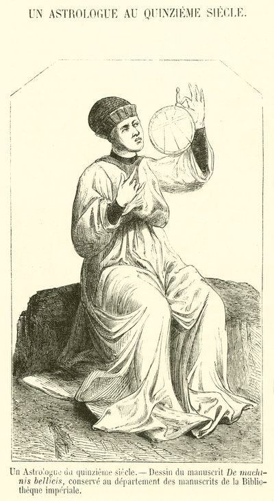 Un Astrologue du quinzieme siecle von French School