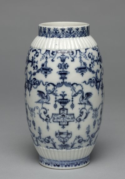 Vase, Saint Cloud Porzellanmanufaktur, ca. 1695-1700 von French School