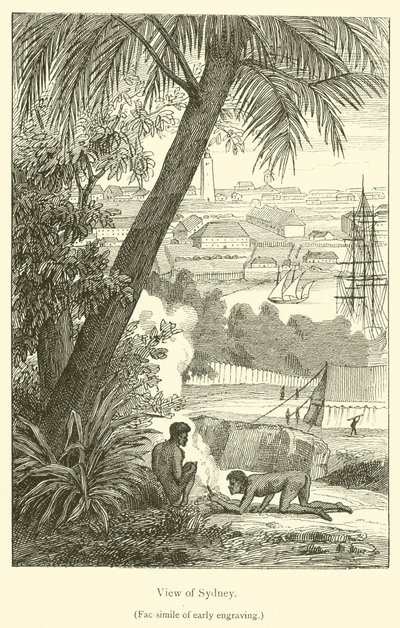 Ansicht von Sydney von French School