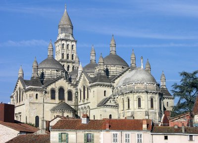 Ansicht des Äußeren, begonnen 1125 von French School