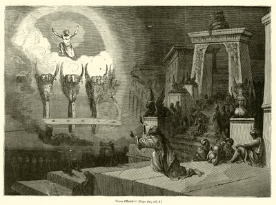 Vision von Ezechiel von French School