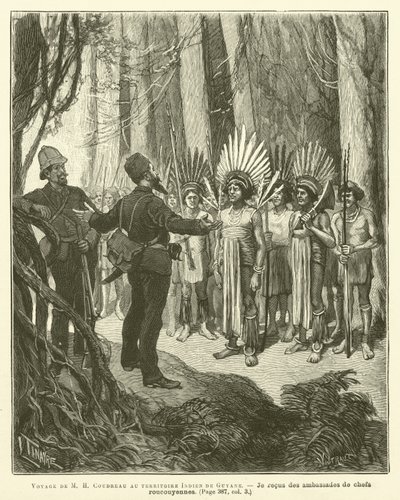 Reise von M. H. Coudreau ins Indianergebiet von Guyana von French School
