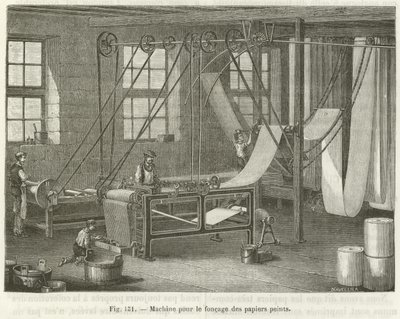 Tapetenproduktion von French School