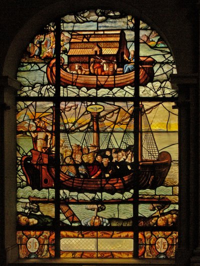 Fenster im Charnier (w.3) von French School