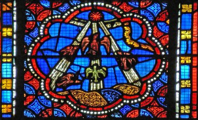 Fenster s2-L, Pfingsten - der Geist kommt herab von French School