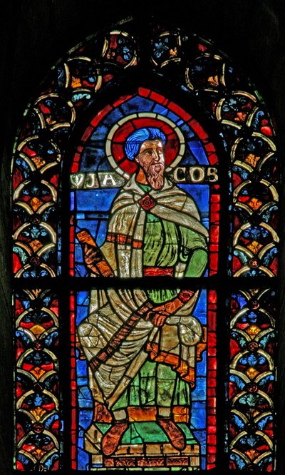 Fenster w210, Jakob darstellend von French School