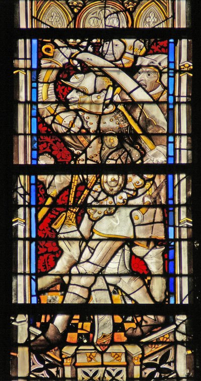 Fenster w214, Ritter töten St. Thomas Becket von French School