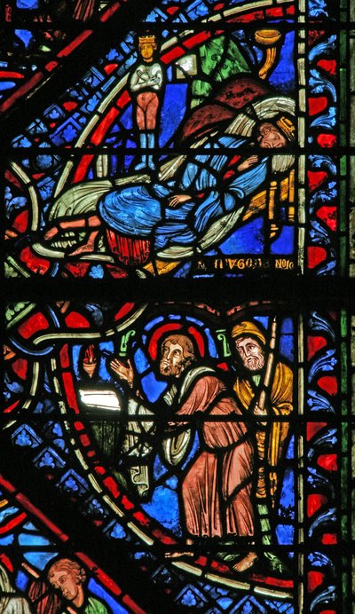 Teil der Darstellung im Tempel; Nebukadnezars Traum von French School