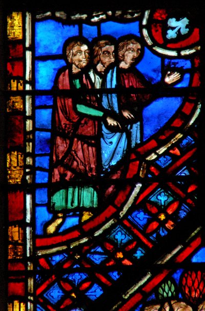Die Israeliten am Felsen von Horeb von French School
