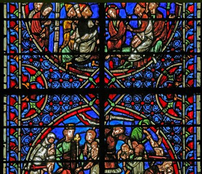 Hintergrund und Design des Fensters von French School