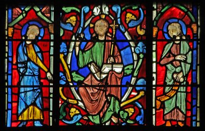 Christus mit Propheten am Baum Jesse von French School