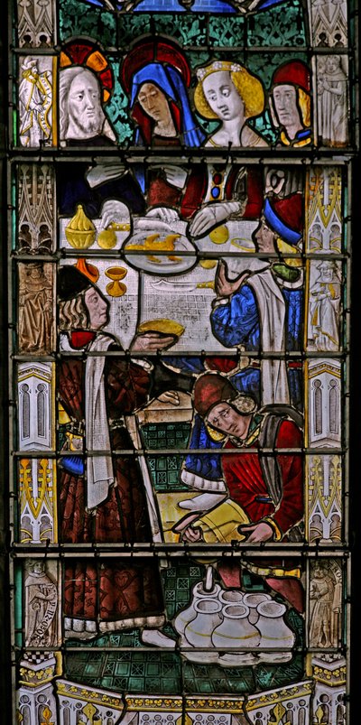 Fenster w7, Hochzeit zu Kana von French School