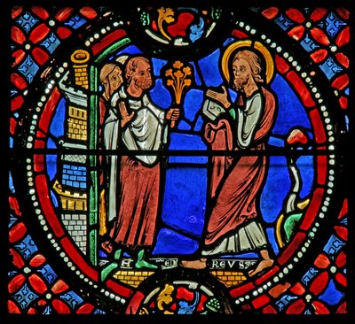 St. Andreas wird in Nizäa willkommen geheißen von French School