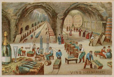 Weine (Champagner) von French School