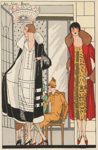 Damenmode der 1920er Jahre von Designer Lucien Lelong von French School