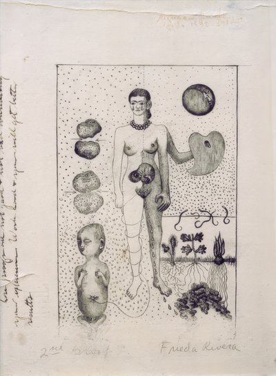 Frida und die Fehlgeburt von Frida Kahlo