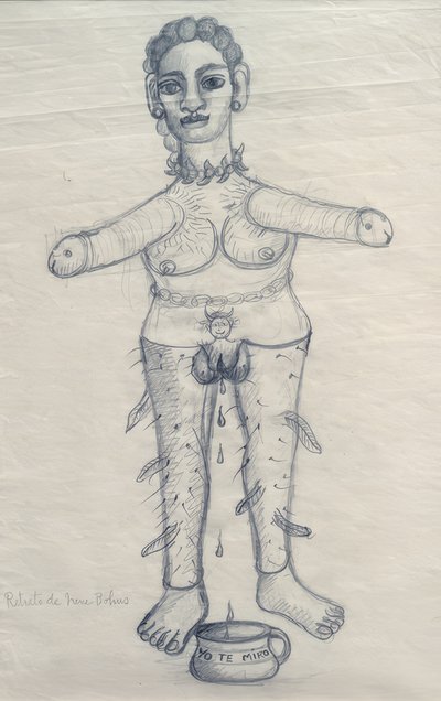 Porträt von Irene Bohus von Frida Kahlo