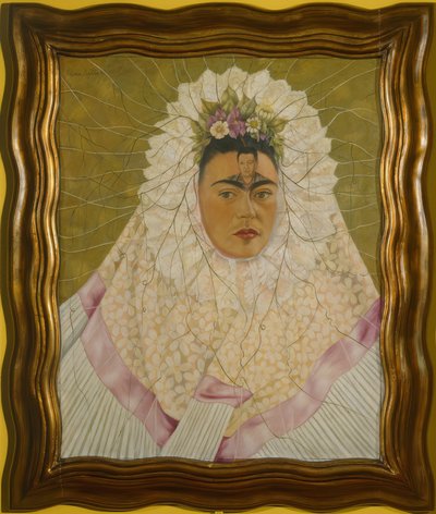 Selbstporträt als Tehuana oder Diego in meinen Gedanken von Frida Kahlo