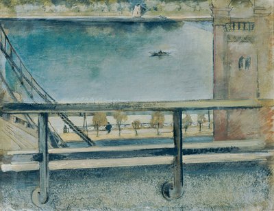 Blick zur Moldau, Prag von Friedl Dicker Brandeis