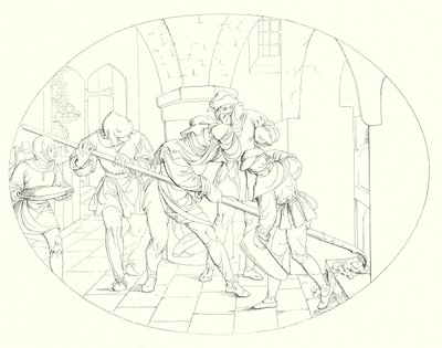 Illustration zu Schillers Lied von der Glocke von Friedrich August Moritz Retzsch