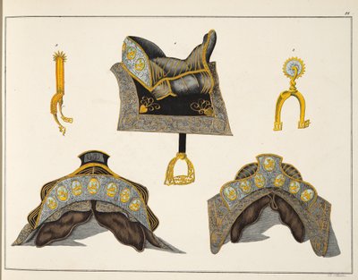 Sättel und Sporen, Tafel aus 