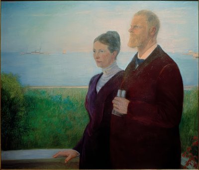 Doppelporträt (Woermann) von Fritz Mackensen