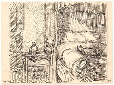 Und die Katze war Herr im Haus und die Henne Madame von Fritz Syberg
