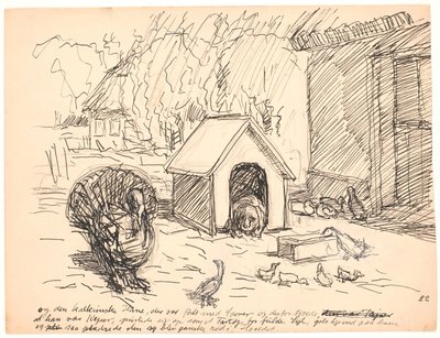 Und der kalkunische Hahn... von Fritz Syberg