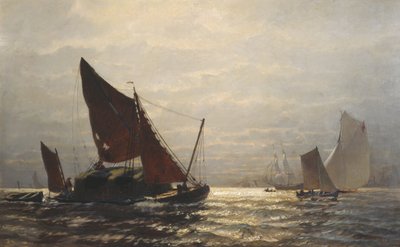 Kein Titel auf dem Podium von Fritz Thaulow