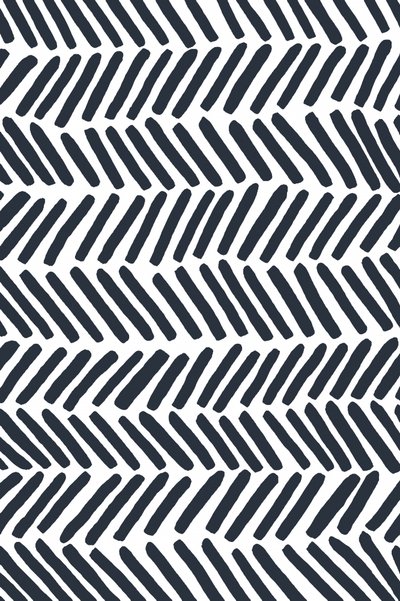 Handgezeichnetes Chevron-Muster von Fun Qui