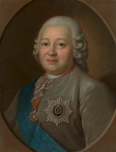 Porträt von General Graf Nikita Iwanowitsch Panin von Fyodor Stepanovich Rokotov